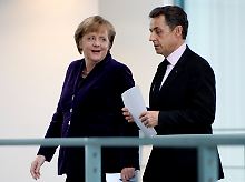 Wollen Europa gemeinsam aus der Krise führen: Merkel und Sarkozy.