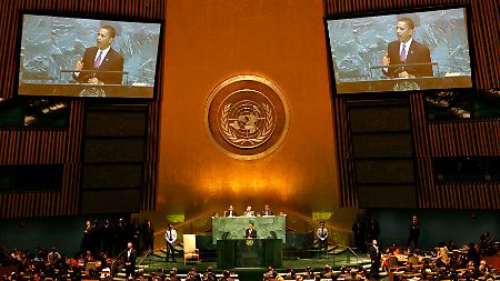 Die erste Rede von US-Präsident Obama vor der UN-Vollversammlung war mit Spannung erwartet worden.
