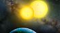 Eine zeichnerische Darstellung eines der neu entdeckten "Star Wars"-Planeten.