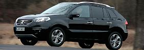 Außer der Renault-Raute hat der Koleos kaum französische Züge in seinem Antlitz.