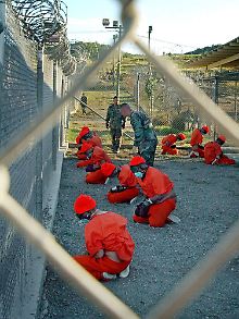 Guantanamo: Die Bilder nagen an der Strahlkraft der USA.
