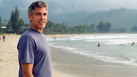Clooney im Film "The Descendants"