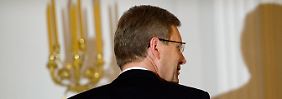 Christian Wulff versucht, zum Alltag zurückzukehren.