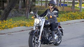 Hubraum satt: Der neue Tourer Switchback von Harley-Davidson fährt als einziges Modell der Dyna-Baureihe mit dem 1690 Kubikzentimeter großen Twin Cam 103 Motor.