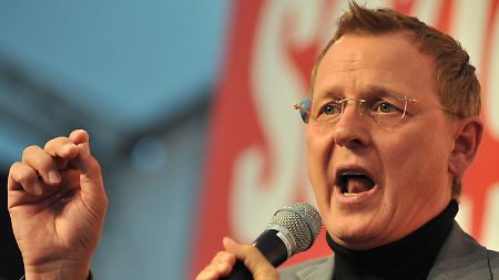 Bodo Ramelow appelliert an die Bundes-SPD, auf  Rot-Rot-Grün hinzuwirken.