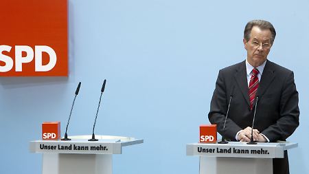 Glück auf: Die Zeiten Münteferings an der Spitze der SPD sind vorbei.