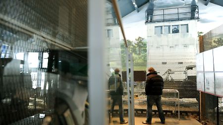 Im Museum der Mahn- und Gedenkstätte Point Alpha.