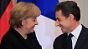 Kanzlerin Angela Merkel und Frankreichs Präsident Nicolas Sarkozy.