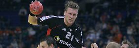 Lars Kaufmann war mit vier Toren einer der besten deutschen Werfer im Spiel.
