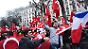 Seit Tagen demonstrieren Türken in Paris gegen das Gesetz. 