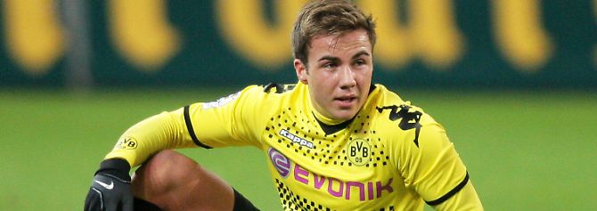 Erst einmal kein Fußball: Mario Götze.