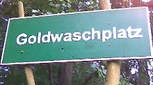 In den letzten Jahren sind viele Goldwäscher an die Schwarza und an deren kleine Nebenbäche gekommen. 