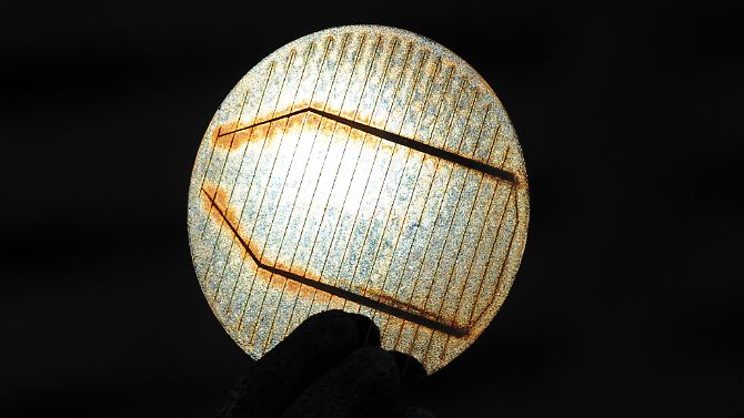 Solarzellen basieren auf Silizium. Wacker Chemie mischt mit.