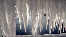 Eisiger Ostwind bringt den Winter : Anfang der Woche minus 15 Grad