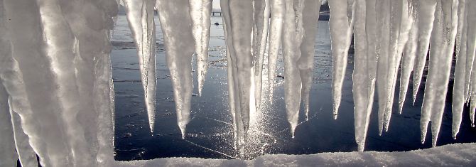 Eisiger Ostwind bringt den Winter : Anfang der Woche minus 15 Grad