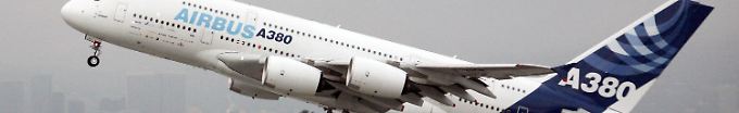 Haarrisse in den Tragflächen: Der Riesenjet A380