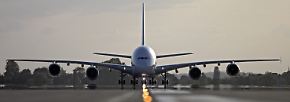 Haarrisse in den Tragflächen: Der Riesenjet A380