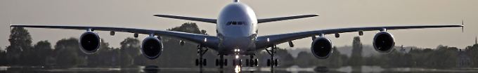 Haarrisse in den Tragflächen: Der Riesenjet A380