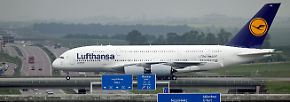 Haarrisse in den Tragflächen: Der Riesenjet A380