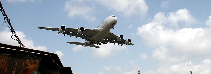 Haarrisse in den Tragflächen: Der Riesenjet A380