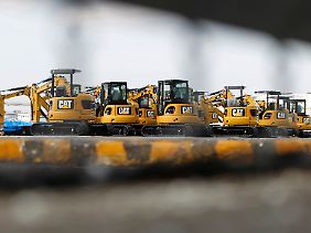 Caterpillar erzielt Rekordgewinn.