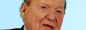 Sheldon Adelson ist Gingrichs wichtigster Spender.