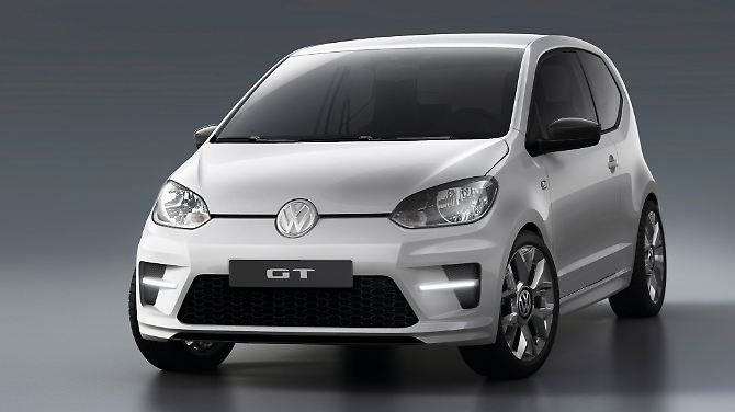 VW will mit dem Up GT an den ersten Golf GTI erinnern - tatsächlich ist das Leistungsniveau mit 81 kW/110 PS genau gleich.