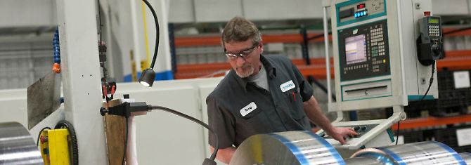 Produktion bei Siemens in Charlotte/North Carolina.