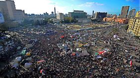 Der Tahrir-Platz war am Freitag wieder gut besucht.
