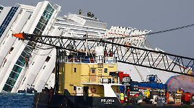 17. "Costa Concordia"-Todesopfer entdeckt: Wetter verzögert Abpumpen des Öls