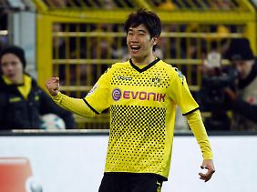 Shinji Kagawa erzielt zwei Tore gegen Hoffenheim.