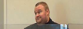 Kim Dotcom sitzt weiter in Haft - die USA wollen seine Auslieferung beantragen.