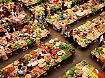 Touristische Attraktionen und Zentren des Lebens: Impressionen von den "Marktplätzen der Welt"