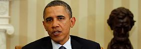 US-Präsident Barack Obama versichert vorsichtigen Einsatz der Drohnen.