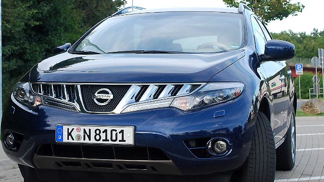 Nissan Murano: Der zeigt Zähne