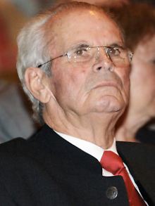 Otto Beisheim auf der Hauptversammlung der Metro 2007.
