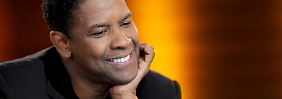 Auch Denzel Washington erhält eine Trophäe der Programmzeitschrift "Hörzu".