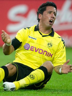 "Ich bin glücklich, dass ich in Dortmund bleibe": Lucas Barrios.