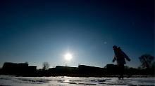 An der Küste örtlich viel Schnee: Für Schlittschuhe noch zu früh