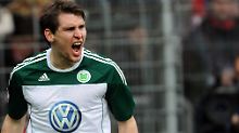 Helmes, wieder willig in Wolfsburg: Stürmer von Magaths Gnaden