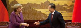 Drei Tage in China: Merkel wirbt für Europa 
