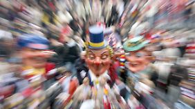 Straßenkarneval in Mainz.