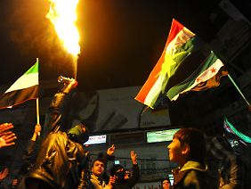 Die Proteste erreichen bereits Vororte von Damaskus.