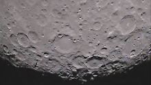 Der Mond wie man ihn sonst nicht sieht - von hinten.
