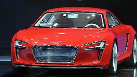 Die Studie E-Tron: So sieht Audis Hybrid-Zukunft aus.