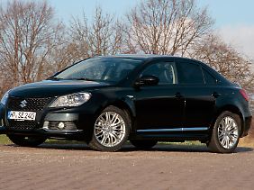 Der Suzuki hat ein sportlich-freundliches Gesicht.