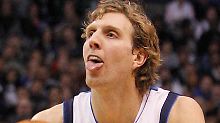 Nicht in der Startfünf: Dirk Nowitzki.
