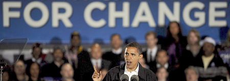 Obama hat mit seinen kühnen Reden große Hoffnungen geweckt.
