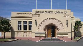 Art-Déco-Gebäude der "National Tobacco Company Ltd." in Napier.