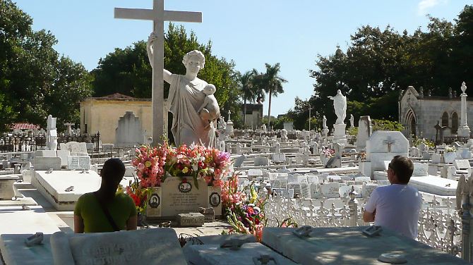 Die Necrópolis Cristóbal Colón in Havanna.
